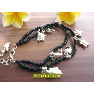 Beads Charm Anklet Women Accessories